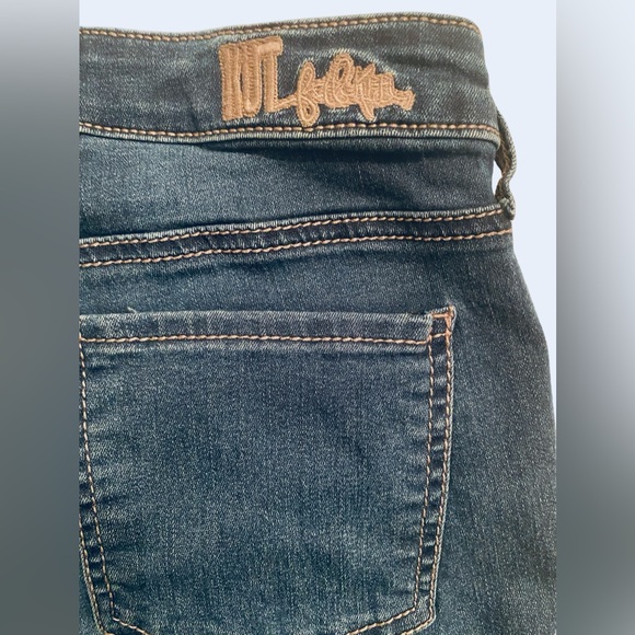 Kut From The Kloth Jeans 4 Viv Toothpick Skinny Mid Rise Medium Wash Stretch - Picture 6 of 9